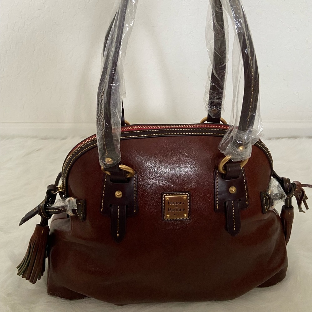 Dooney & Bourke Toledo Leather Domed Satchel
